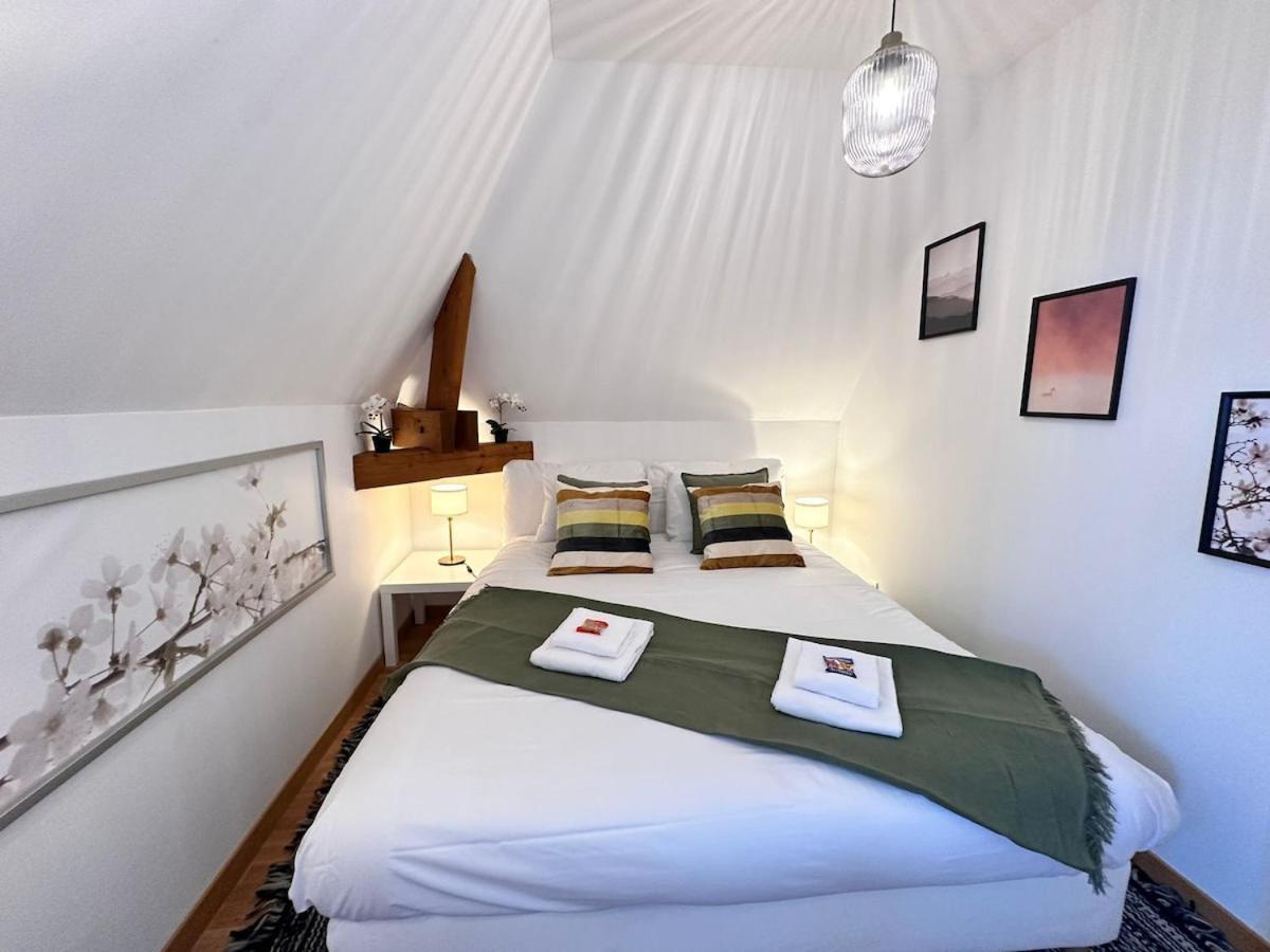 S Bayleved'Air Duplex Vue Chateau, Balneo Et Sauna Sedan Kültér fotó