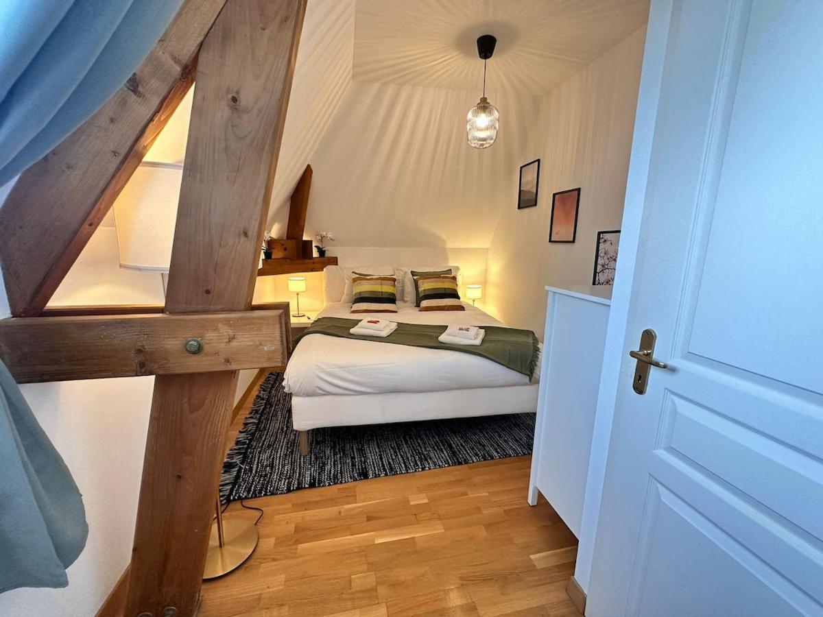 S Bayleved'Air Duplex Vue Chateau, Balneo Et Sauna Sedan Kültér fotó