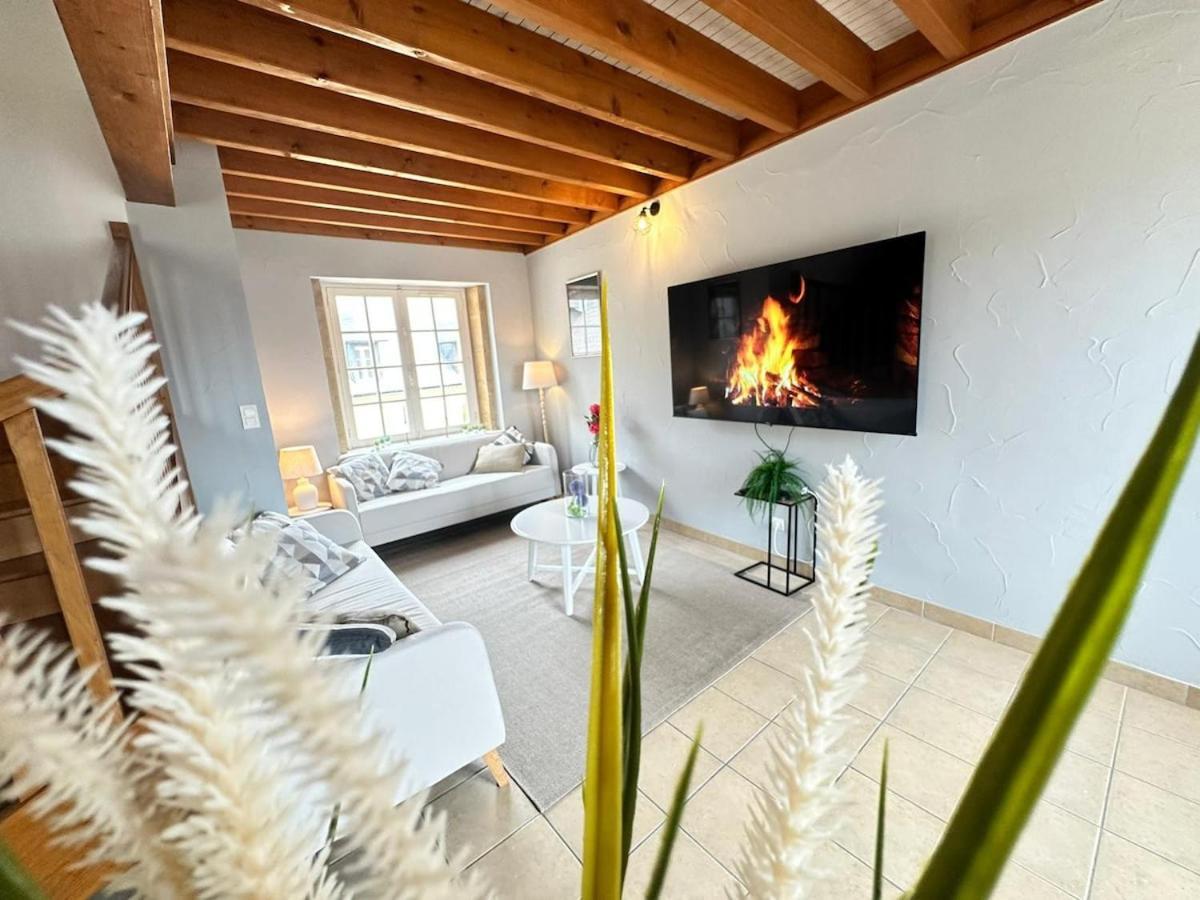 S Bayleved'Air Duplex Vue Chateau, Balneo Et Sauna Sedan Kültér fotó