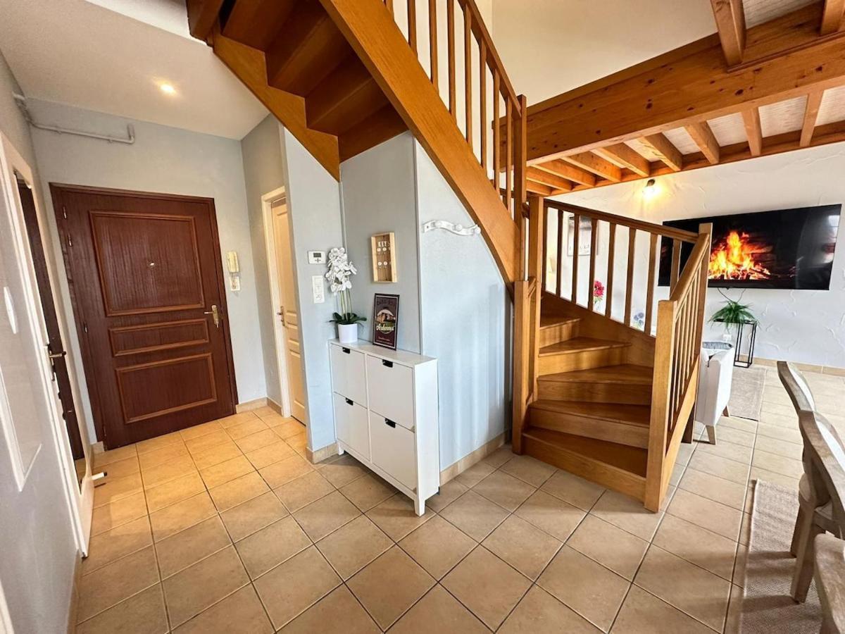 S Bayleved'Air Duplex Vue Chateau, Balneo Et Sauna Sedan Kültér fotó