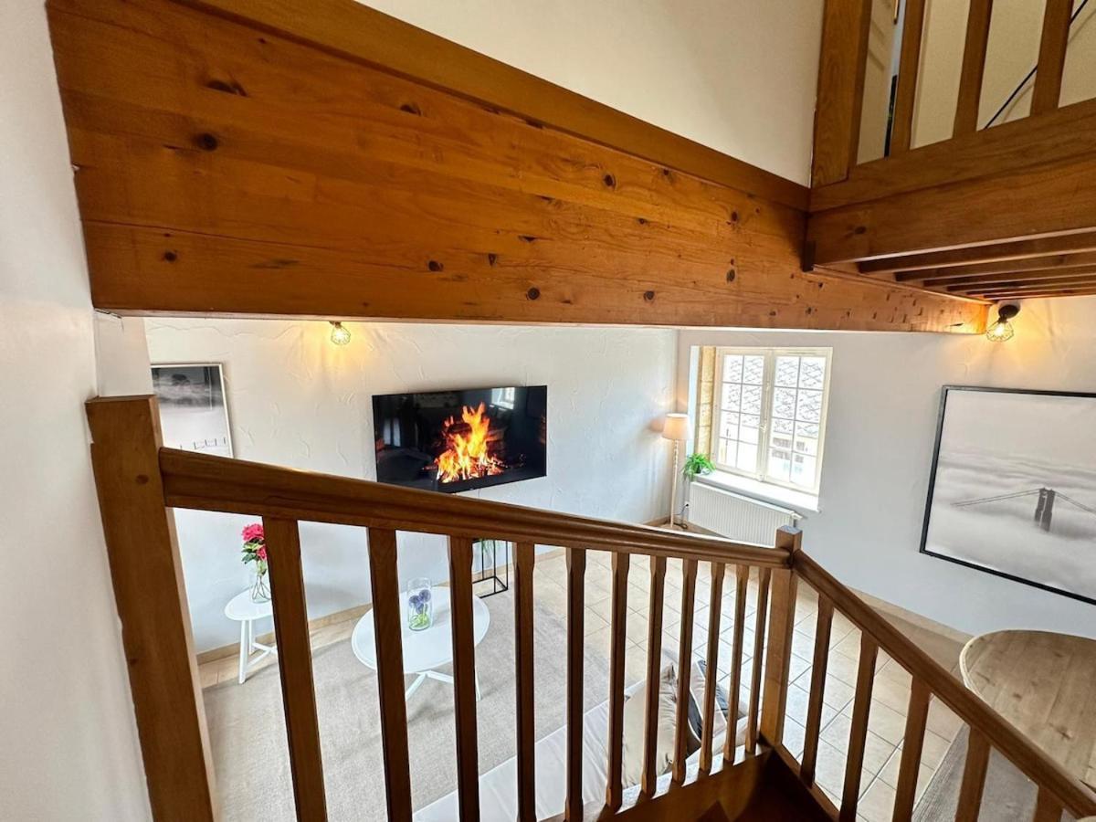 S Bayleved'Air Duplex Vue Chateau, Balneo Et Sauna Sedan Kültér fotó
