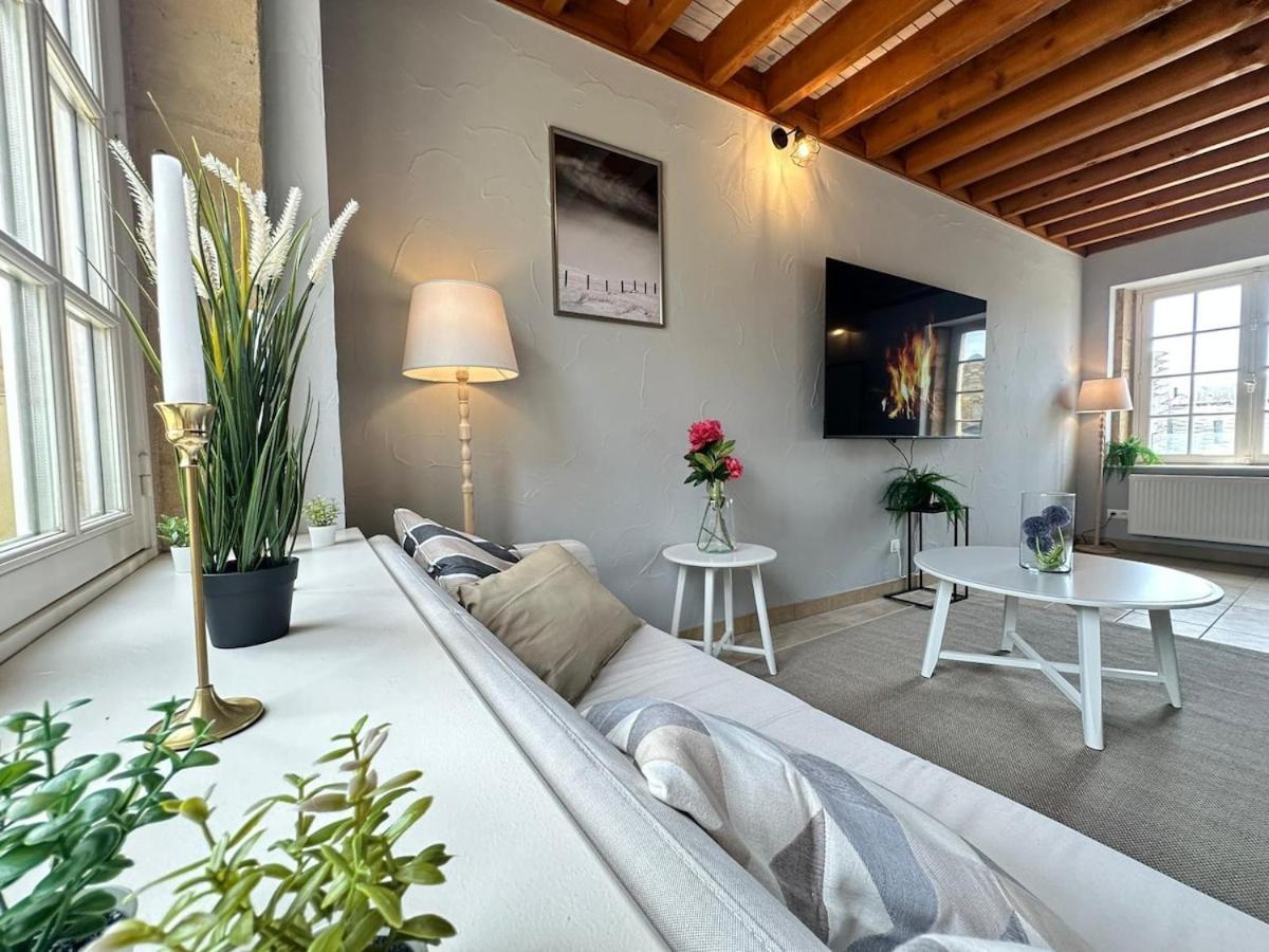 S Bayleved'Air Duplex Vue Chateau, Balneo Et Sauna Sedan Kültér fotó