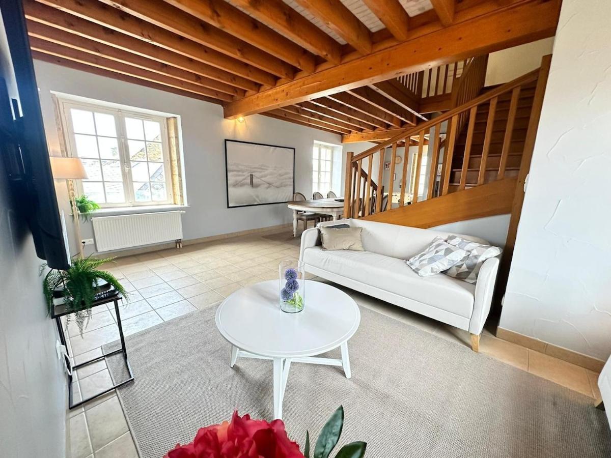 S Bayleved'Air Duplex Vue Chateau, Balneo Et Sauna Sedan Kültér fotó