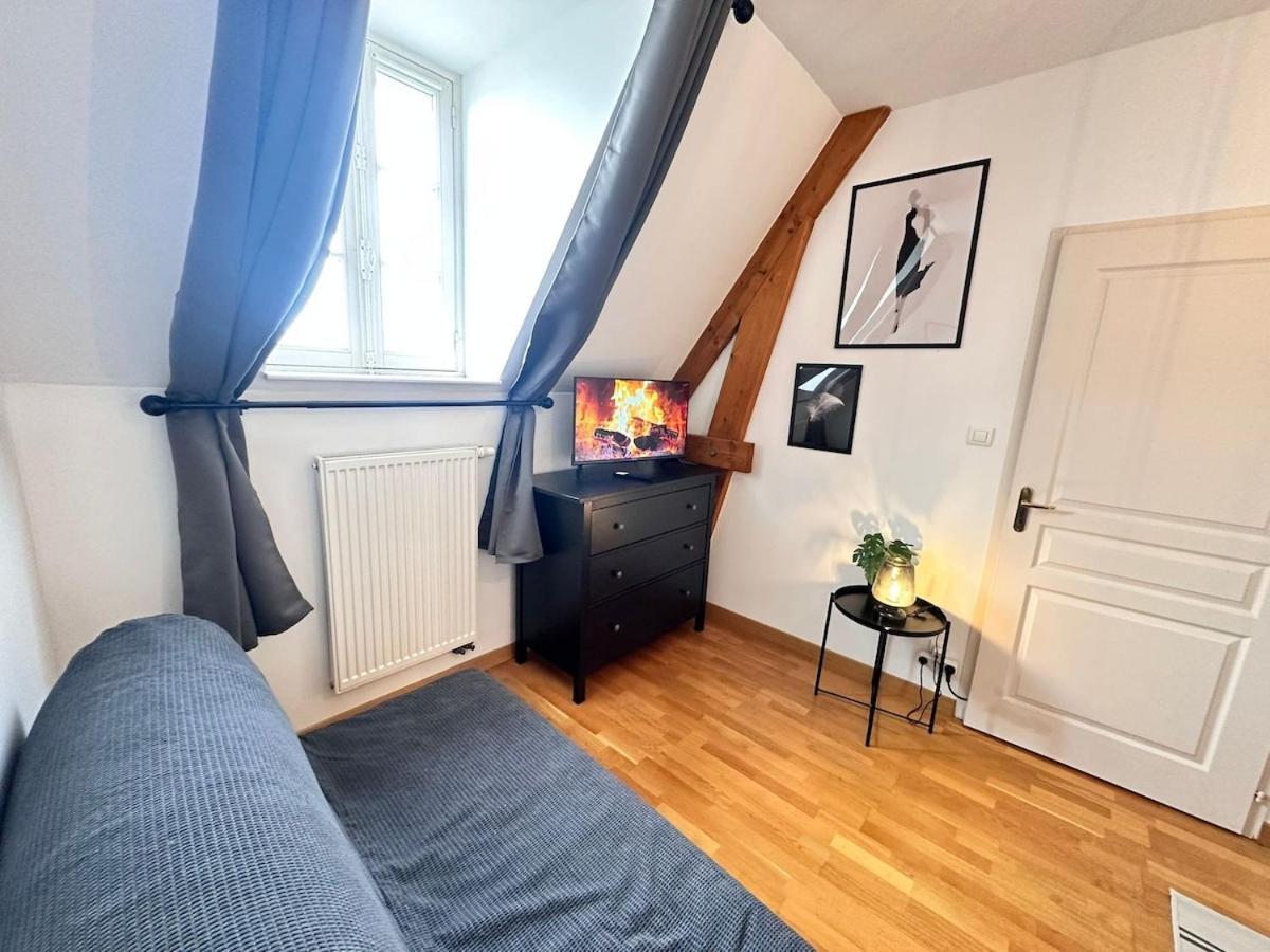 S Bayleved'Air Duplex Vue Chateau, Balneo Et Sauna Sedan Kültér fotó